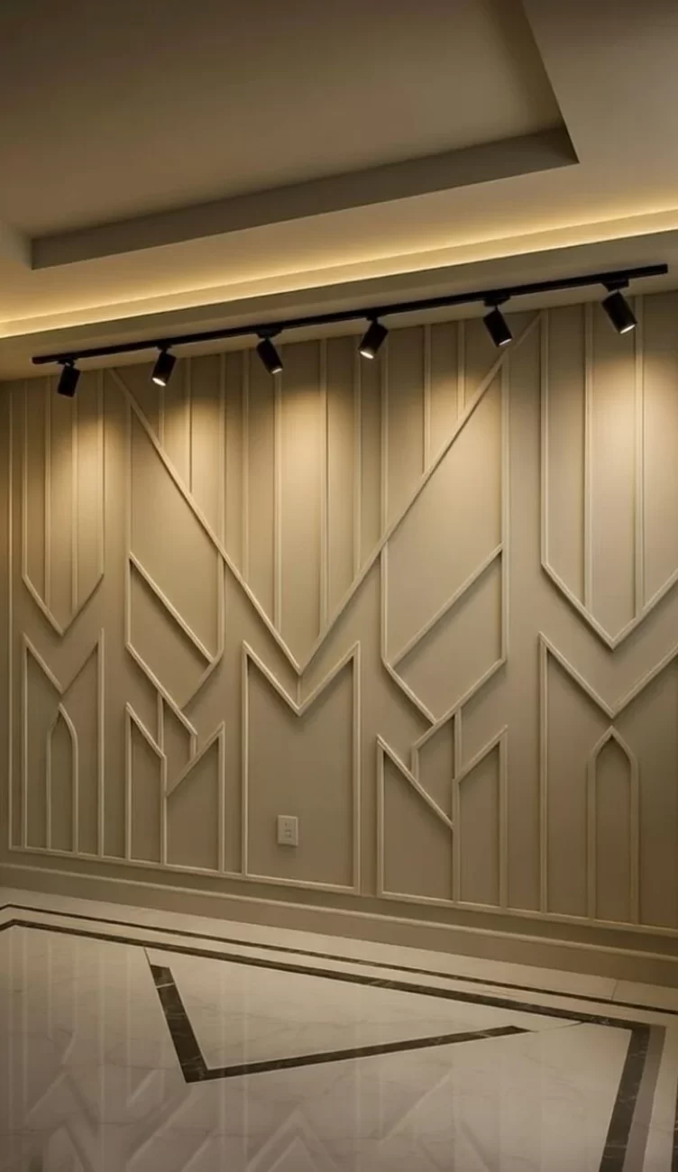 Use fluted panels in hallways